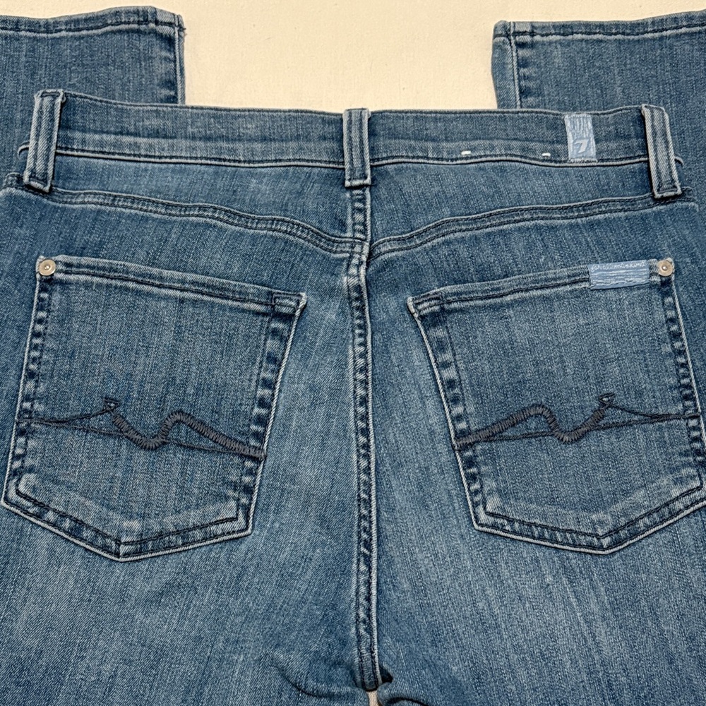 7 For All Mankind Josefina skinny boyfriend jeans. SZ 27. - Picture 4 of 4
